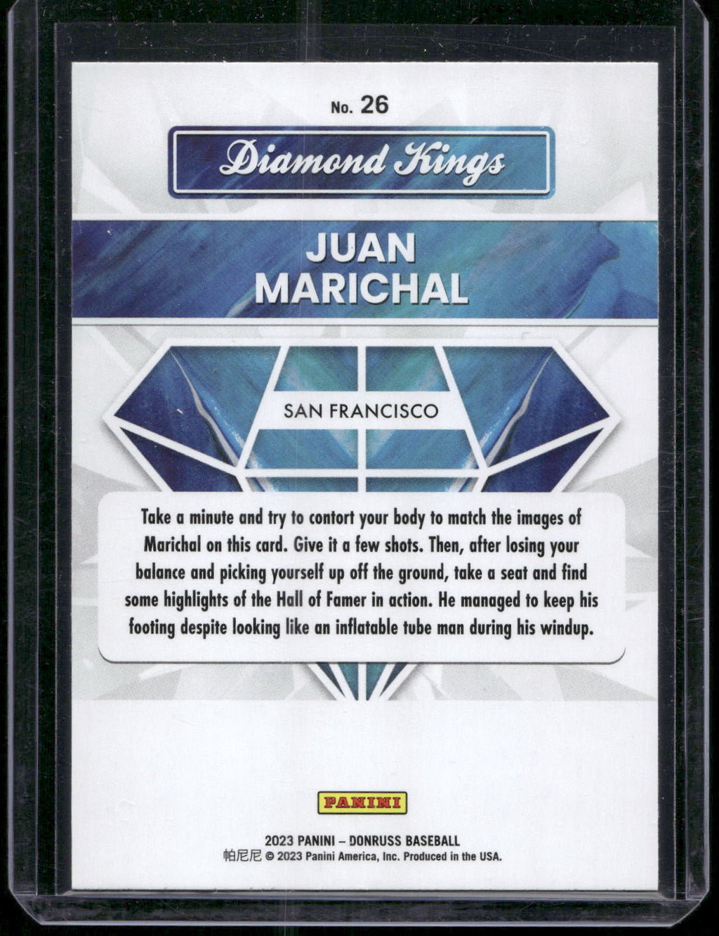 2023 Donruss #26 Juan Marichal