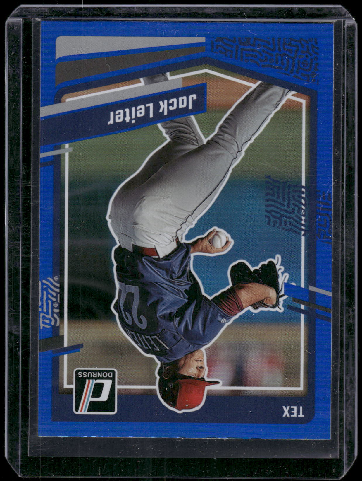 2023 Donruss #118 Jack Leiter Holo Blue