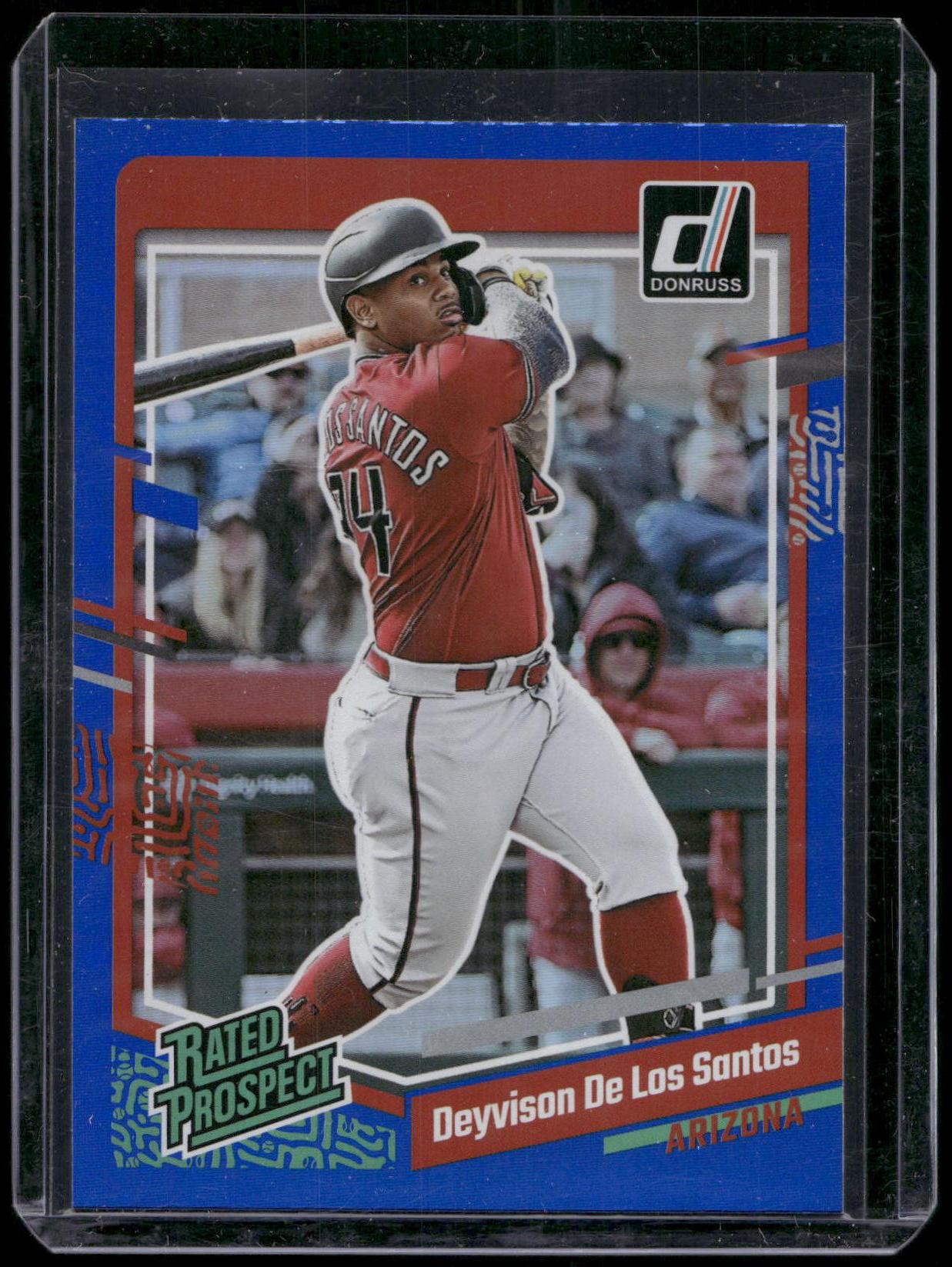2023 Donruss #79 Deyvison De Los Santos Holo Blue