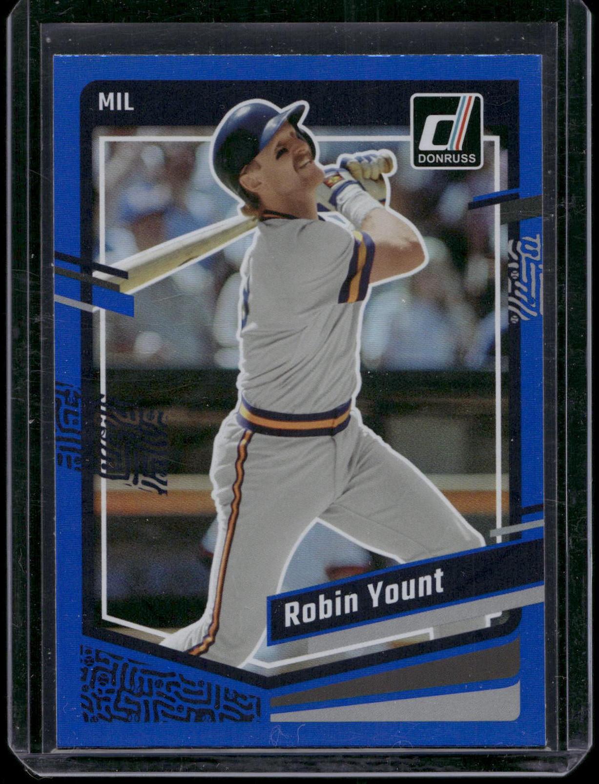 2023 Donruss #162 Robin Yount Holo Blue