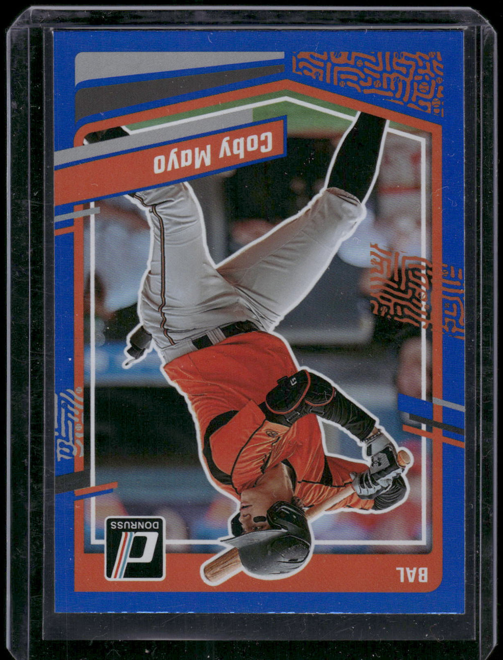 2023 Donruss #123 Coby Mayo Holo Blue