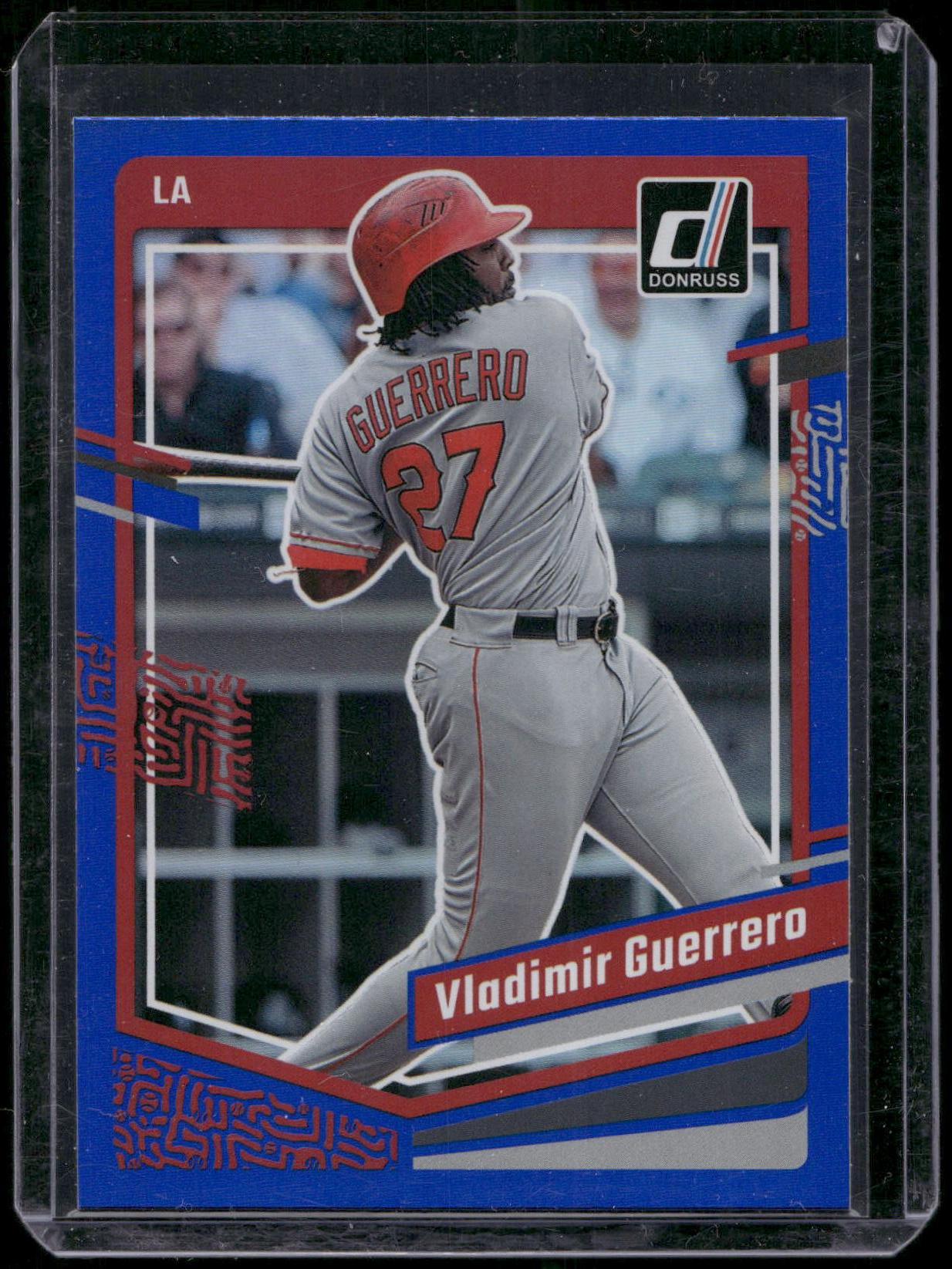 2023 Donruss #230 Vladimir Guerrero Holo Blue