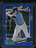 2023 Donruss #64 Curtis Mead Holo Blue