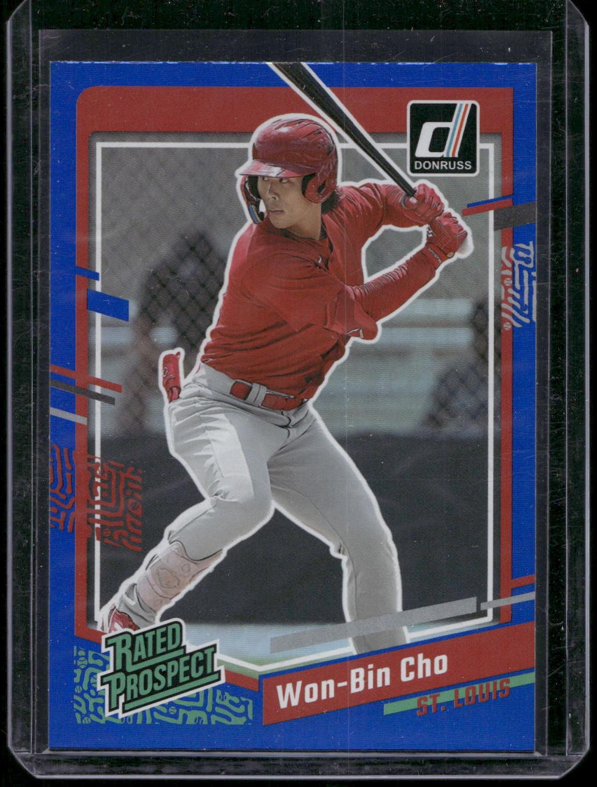 2023 Donruss #69 Won-Bin Cho Holo Blue