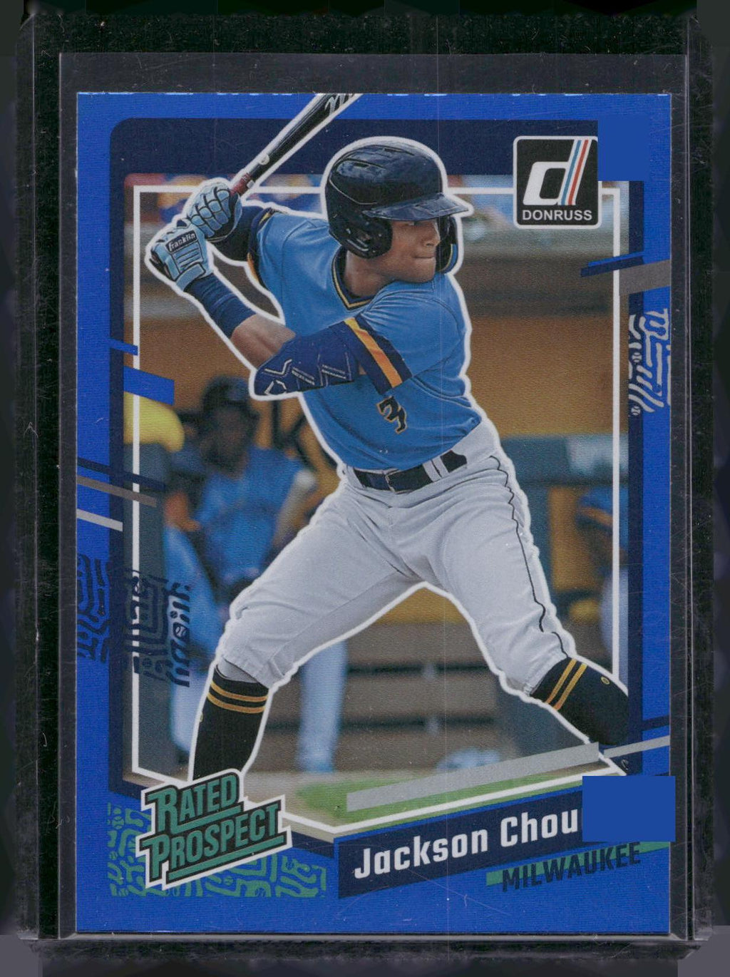 2023 Donruss #85 Jackson Chourio Holo Blue
