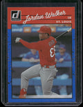 2023 Donruss #241b Jordan Walker Holo Blue