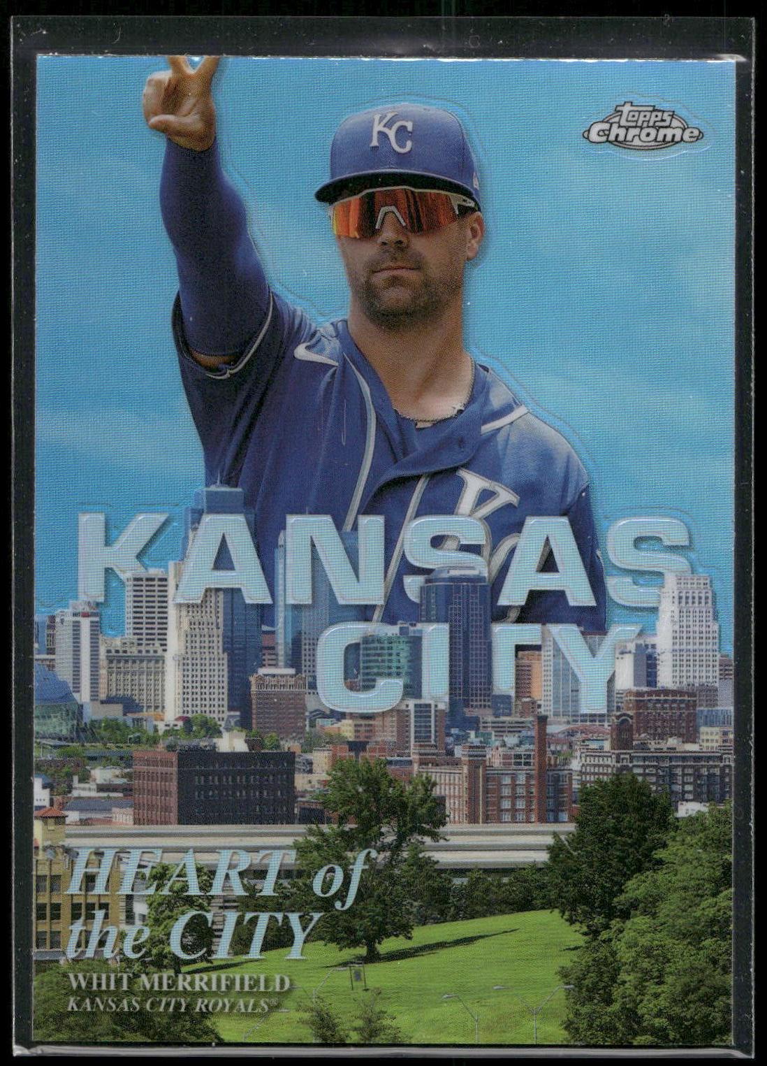 2022 Topps Chrome #HOC-10 Whit Merrifield Heart of the City