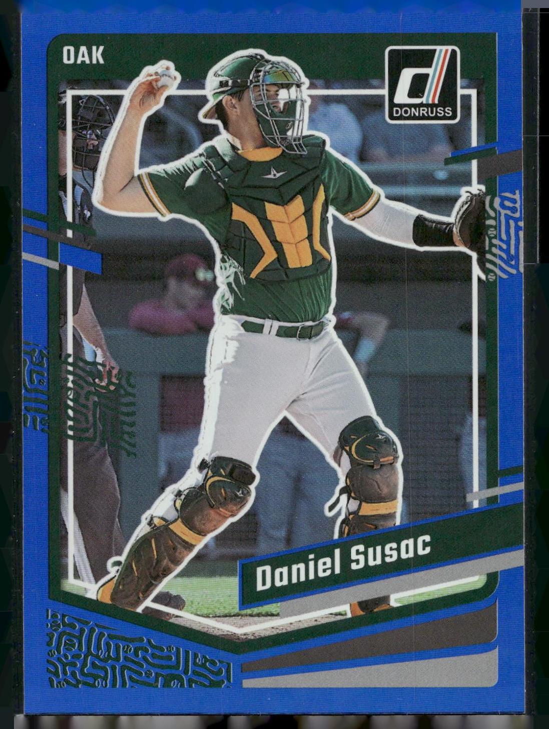 2023 Donruss #110 Daniel Susac Holo Blue