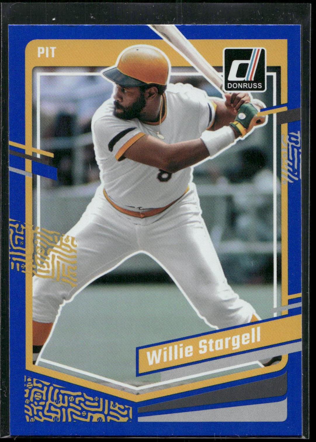 2023 Donruss #206 Willie Stargell Holo Blue