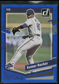 2023 Donruss #168 Kumar Rocker Holo Blue