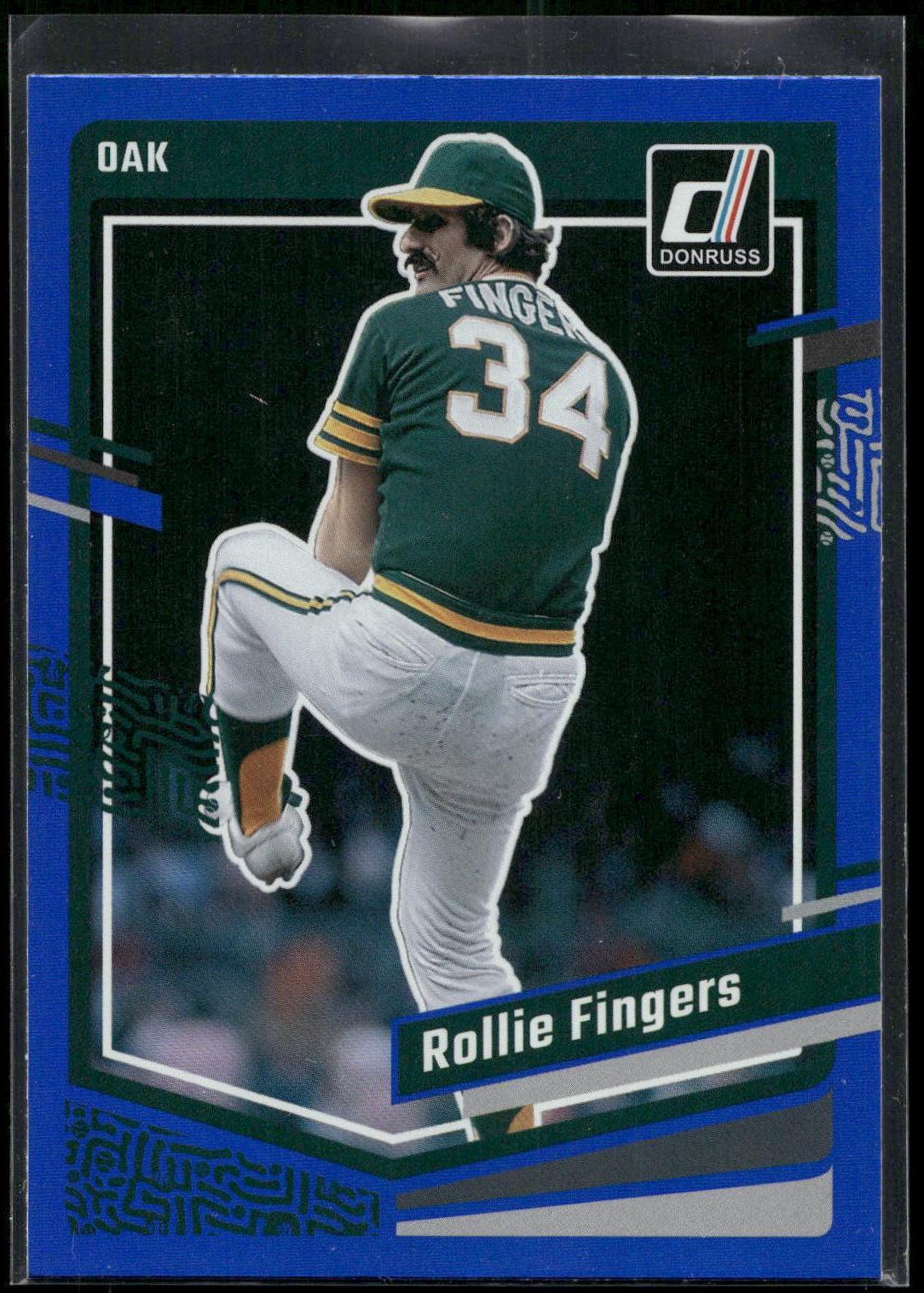 2023 Donruss #224 Rollie Fingers Holo Blue