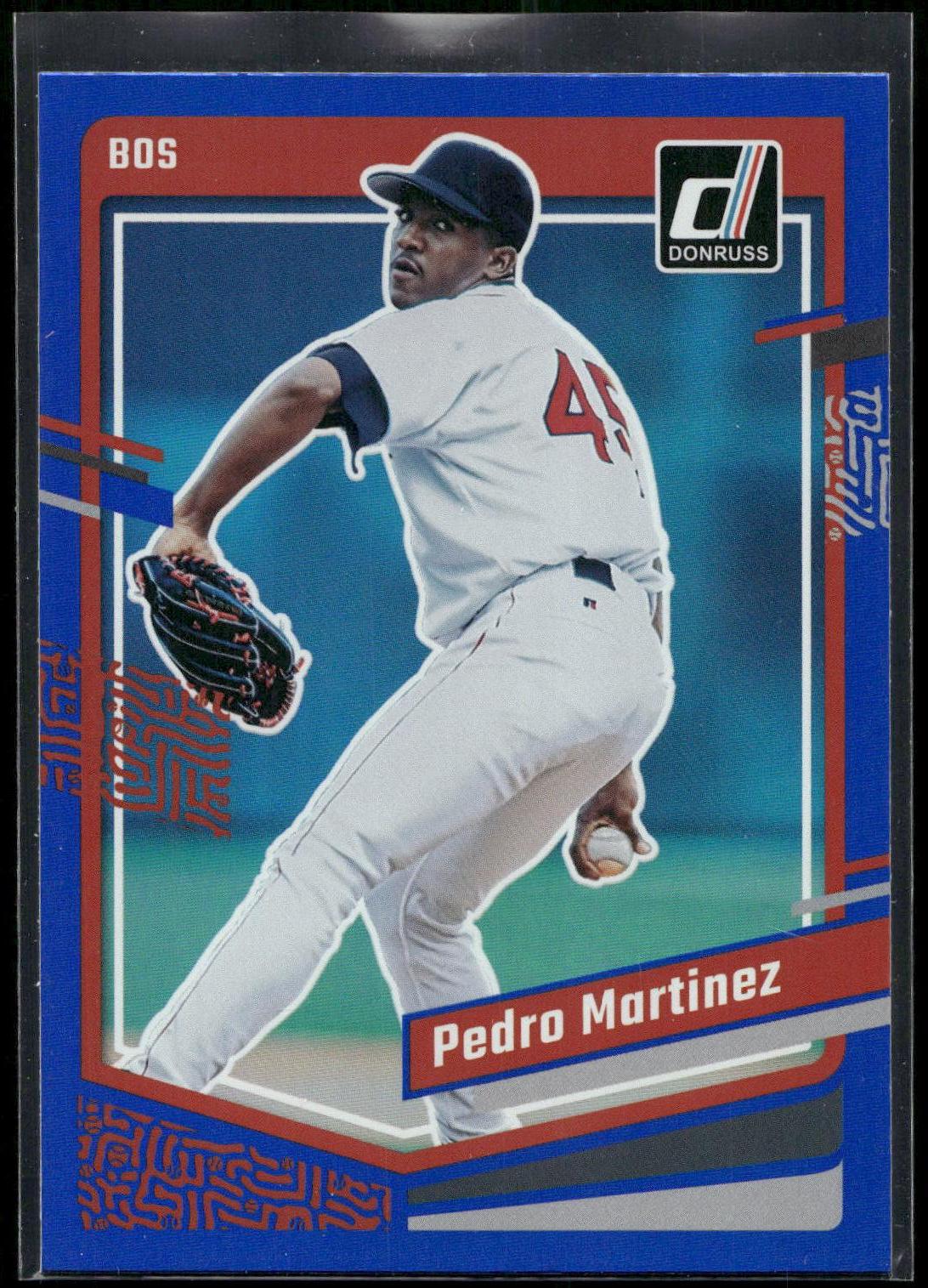 2023 Donruss #212 Pedro Martinez Holo Blue