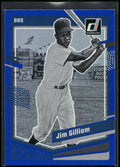 2023 Donruss #208 Jim Gilliam Holo Blue