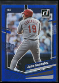 2023 Donruss #197 Juan Gonzalez Holo Blue
