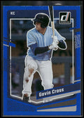 2023 Donruss #102 Gavin Cross Holo Blue