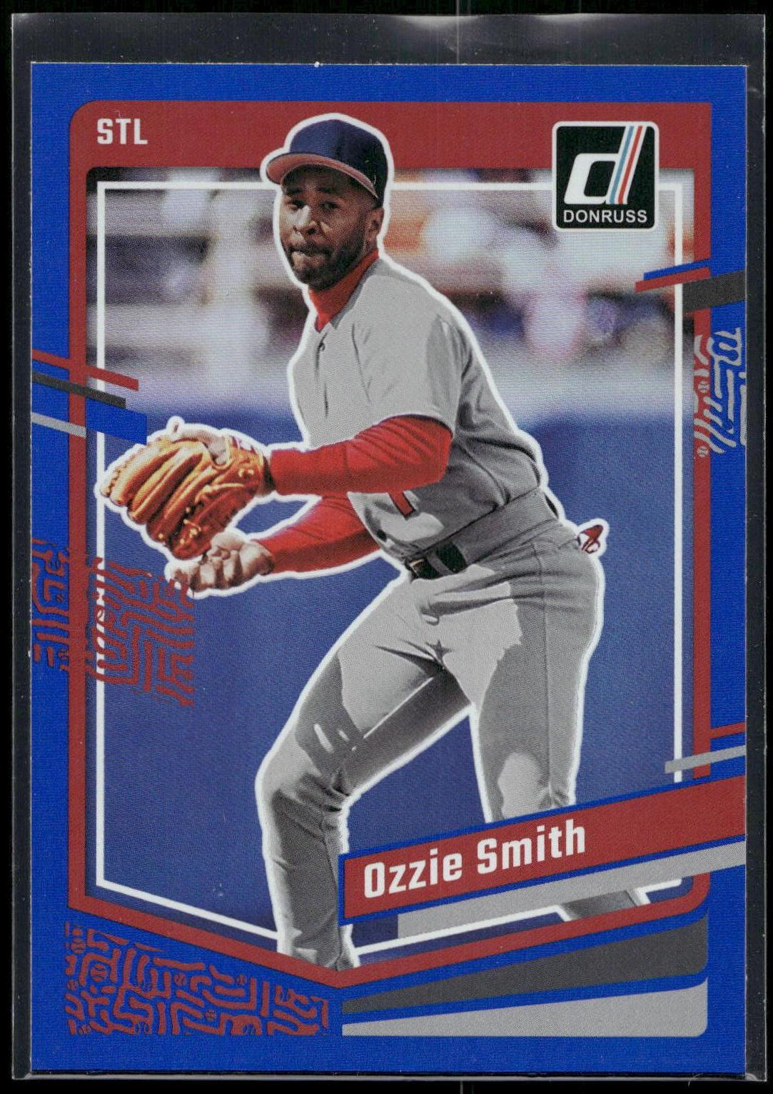 2023 Donruss #211 Ozzie Smith Holo Blue