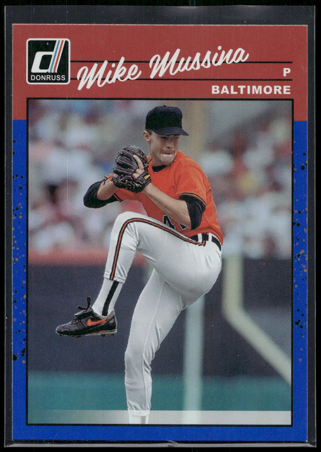 2023 Donruss #274 Mike Mussina Holo Blue