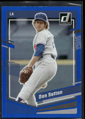 2023 Donruss #156 Don Sutton Holo Blue