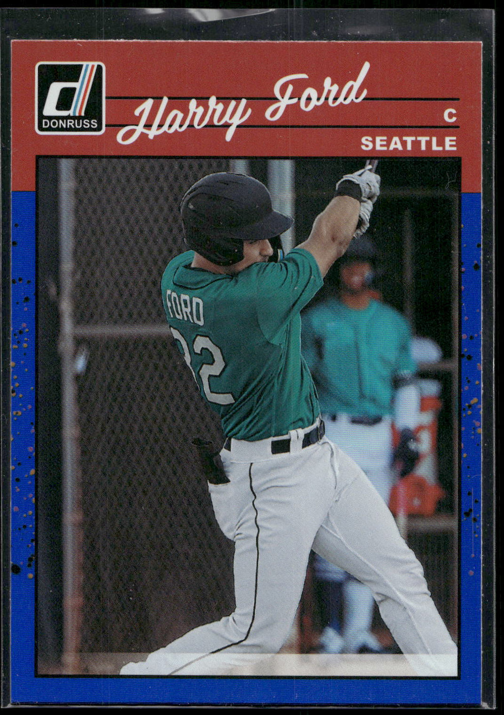 2023 Donruss #255 Harry Ford Holo Blue