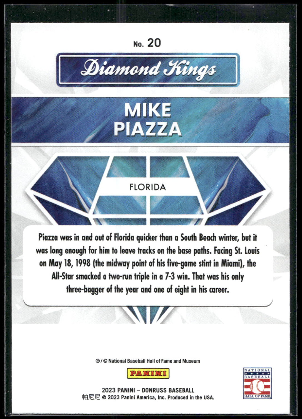 2023 Donruss #20 Mike Piazza