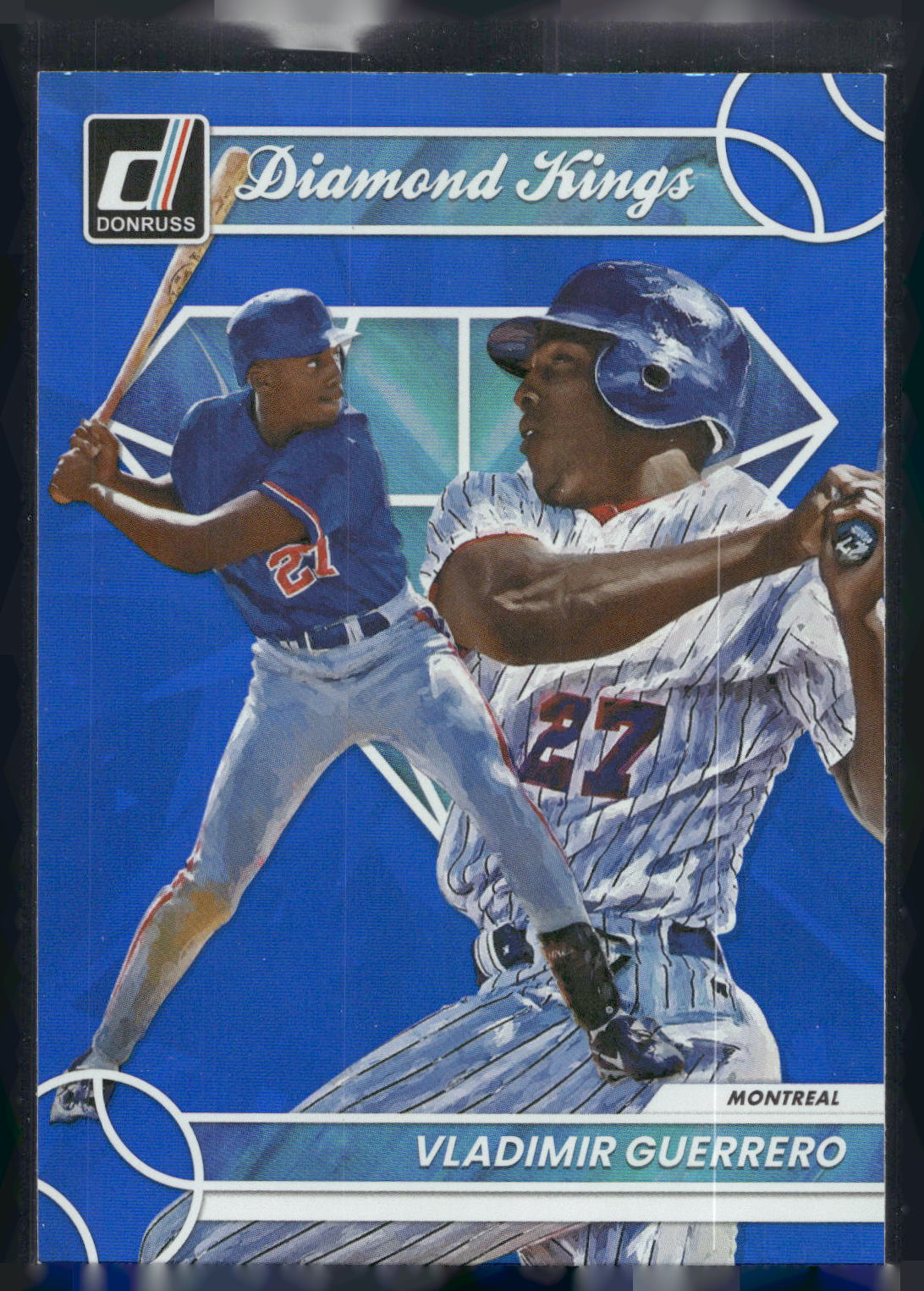 2023 Donruss #27 Vladimir Guerrero Holo Blue