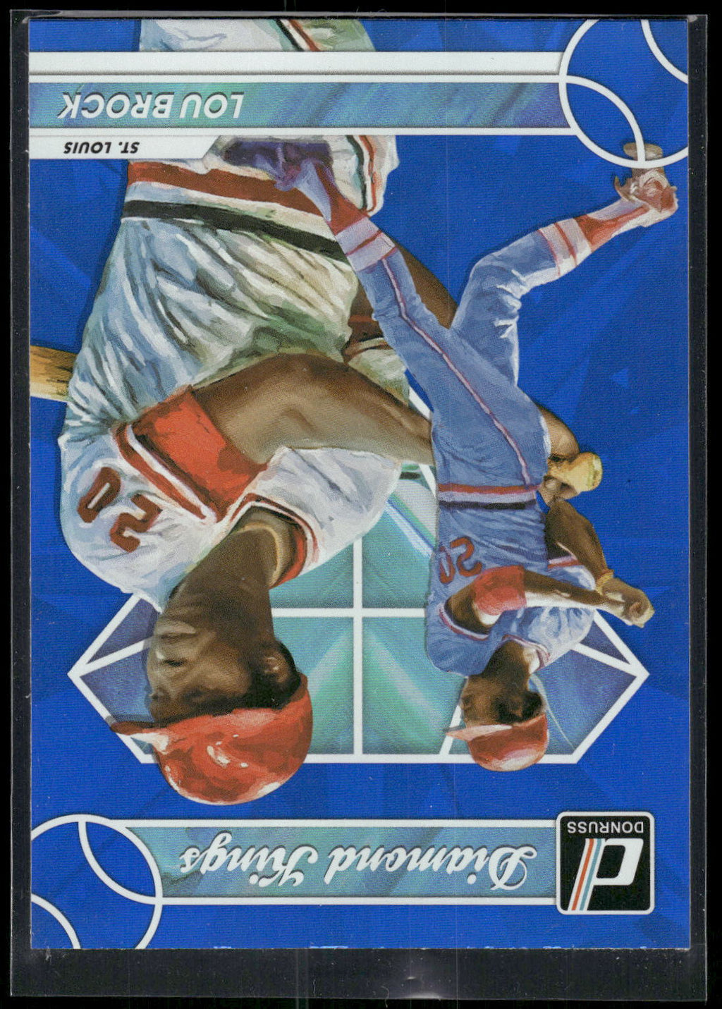 2023 Donruss #19 Lou Brock Holo Blue