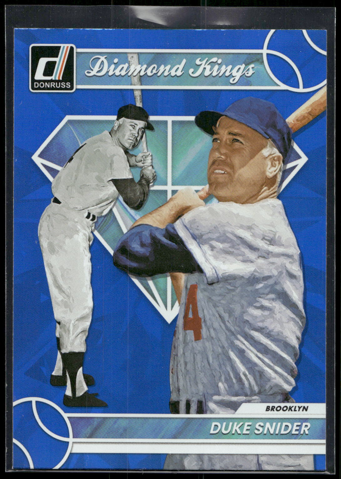 2023 Donruss #9 Duke Snider Holo Blue