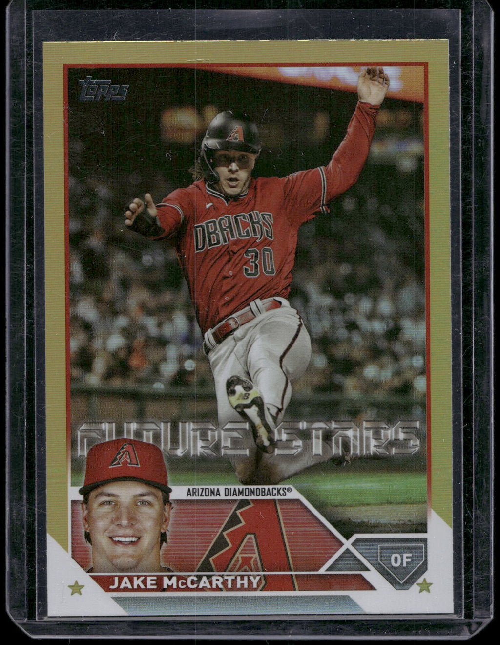 2023 Topps #422 Jake McCarthy Gold Foil