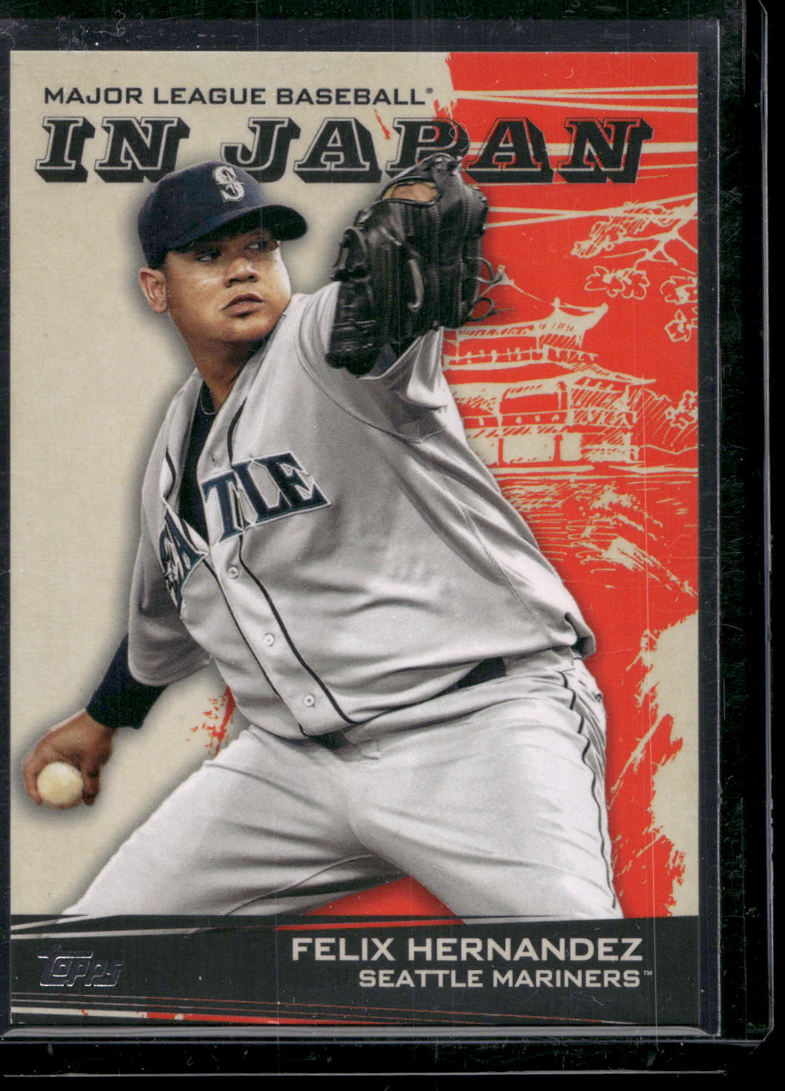 2021 Topps Japan Edition #MIJ-9 Felix Hernandez MLB in Japan