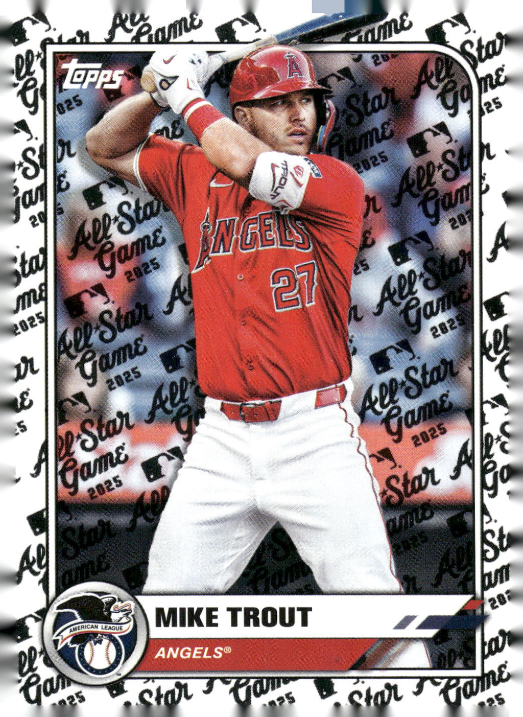 2025 Topps All-Star Game #1 Mike Trout
