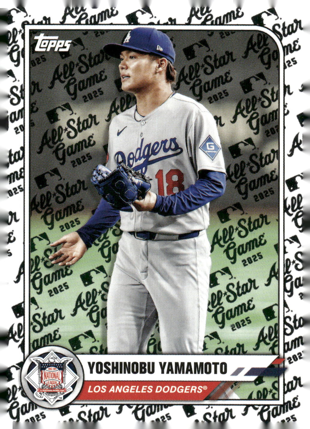2025 Topps All-Star Game #27 Yoshinobu Yamamoto