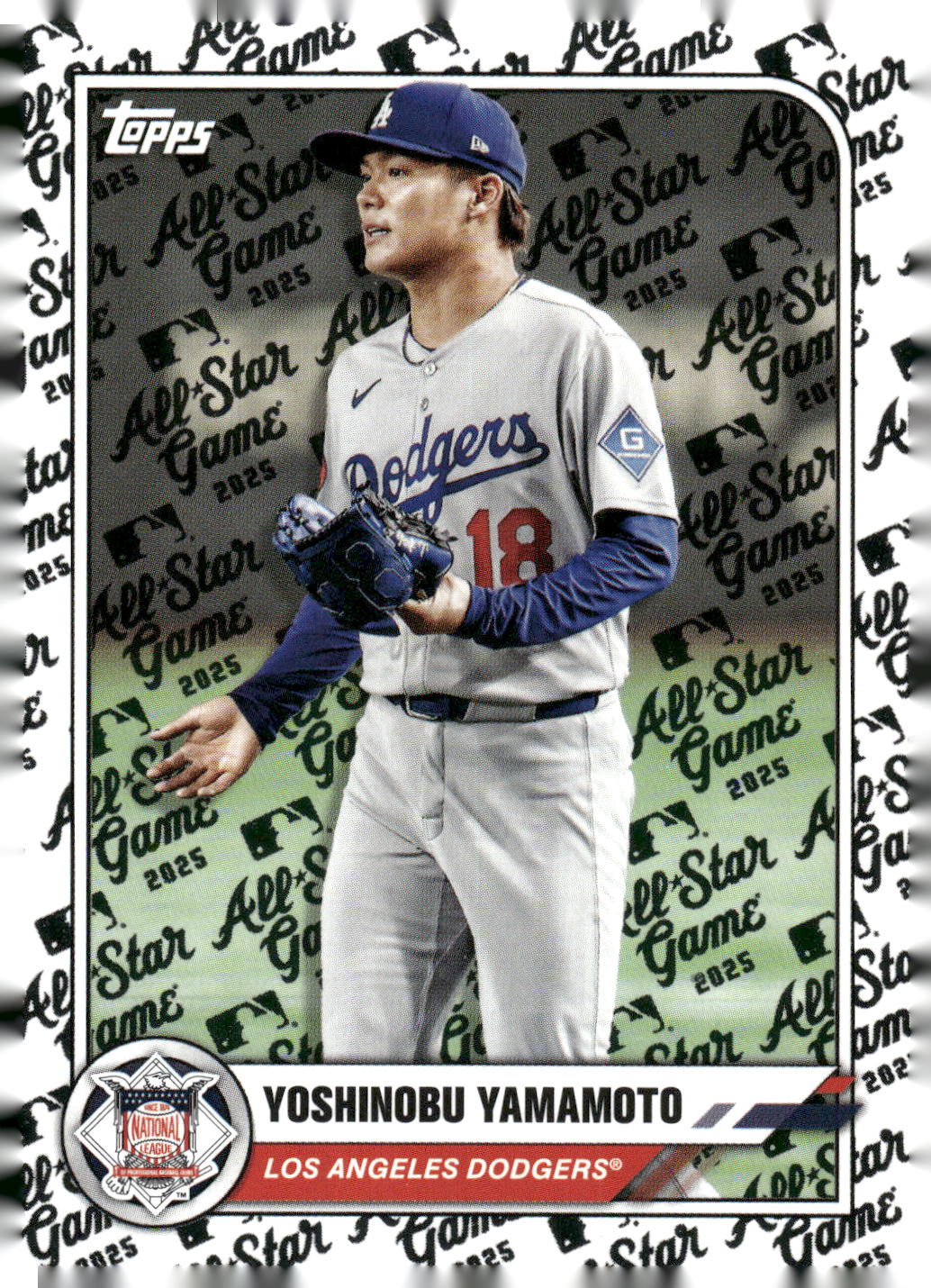 2025 Topps All-Star Game #27 Yoshinobu Yamamoto