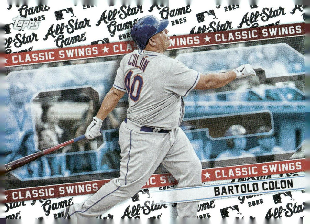 2025 Topps All-Star Game #CS-16 Bartolo Colon Classic Swings