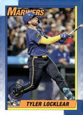 2025 Topps #T90-6 Tyler Locklear 1990 Topps Baseball 35th Anniversary