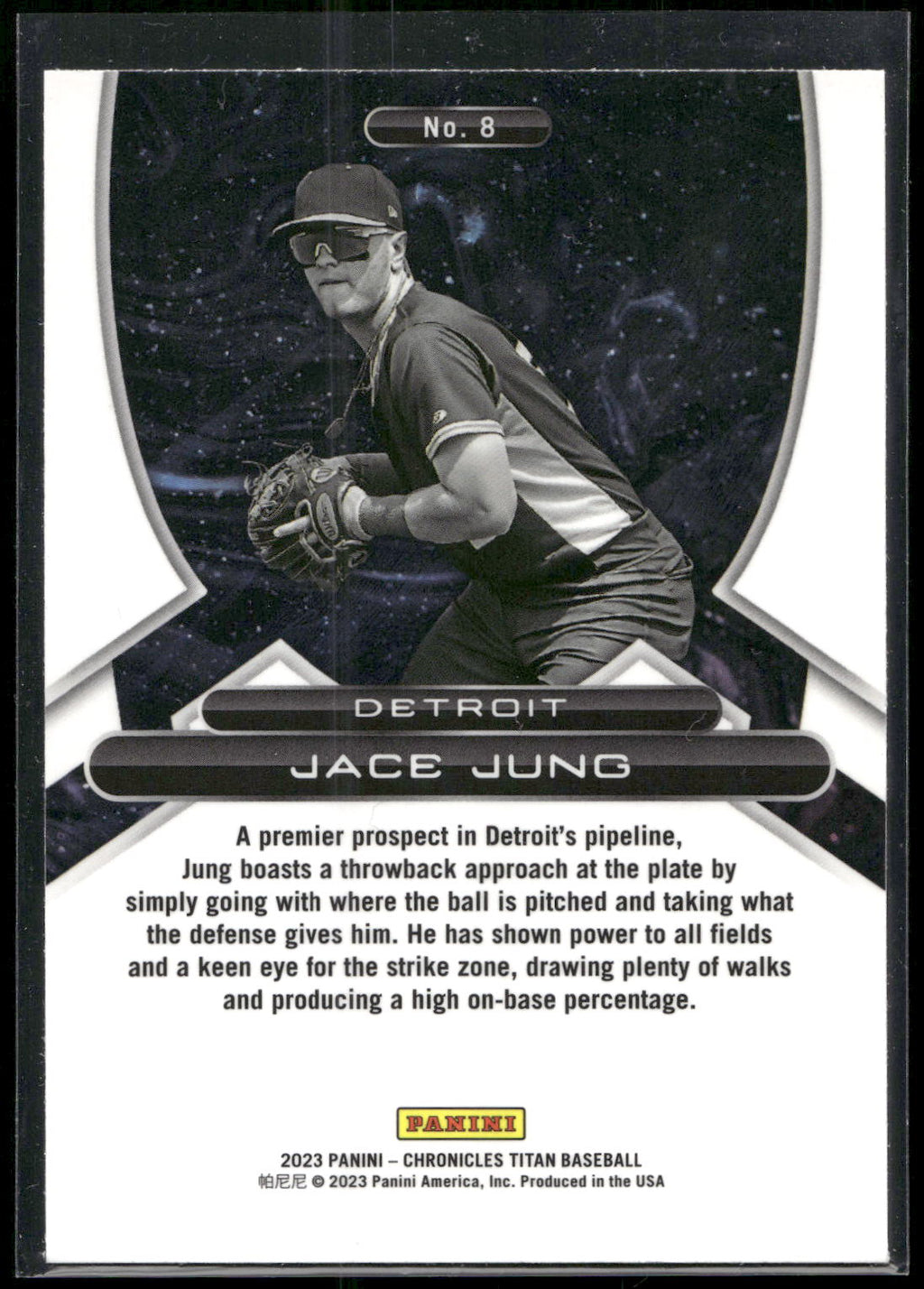 2023 Panini Chronicles - Titan #8 Jace Jung