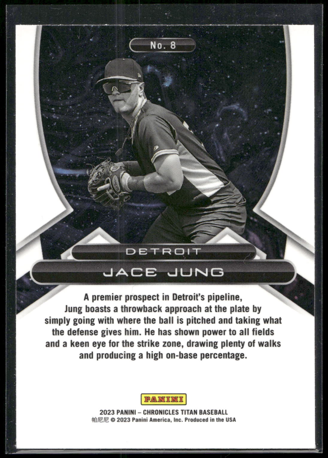 2023 Panini Chronicles - Titan #8 Jace Jung