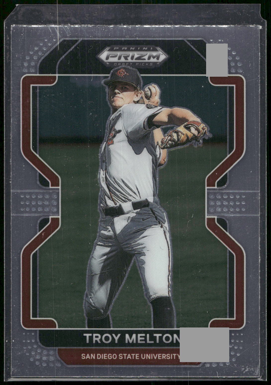 2022 Panini Prizm Draft Picks #PDP117 Troy Melton