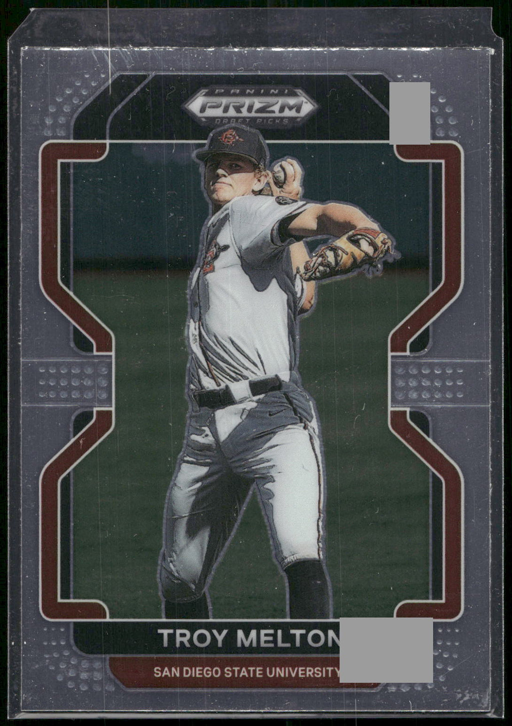 2022 Panini Prizm Draft Picks #PDP117 Troy Melton