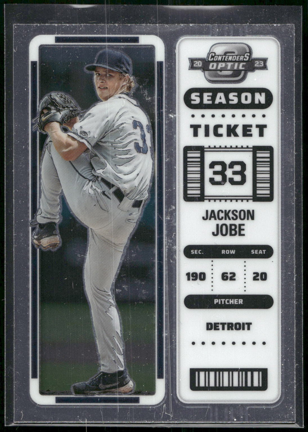 2023 Panini Chronicles - Contenders Optic #16 Jackson Jobe