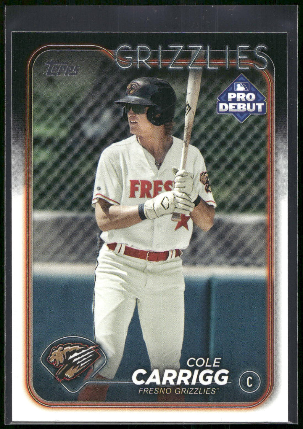 2024 Topps Pro Debut #PD-9 Cole Carrigg
