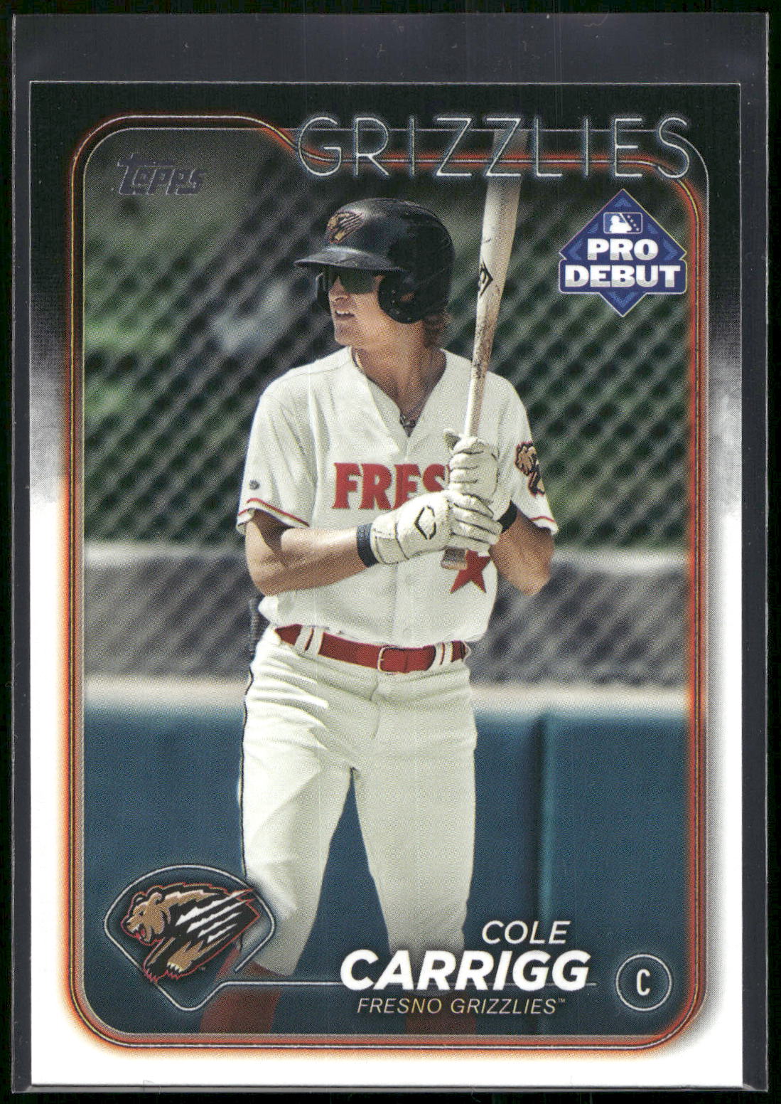2024 Topps Pro Debut #PD-9 Cole Carrigg