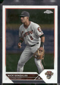 2023 Topps Pro Debut #PDC-179 Nick Gonzales Chrome