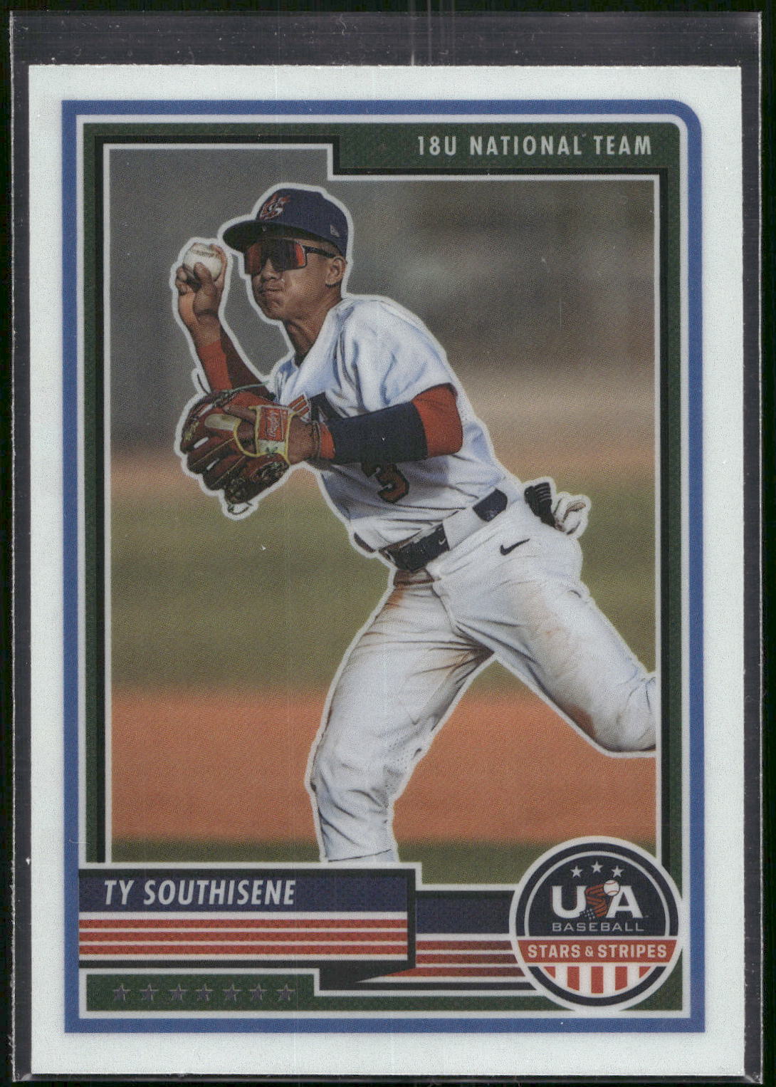 2023 Panini Stars & Stripes USA Baseball #16 Ty Southisene