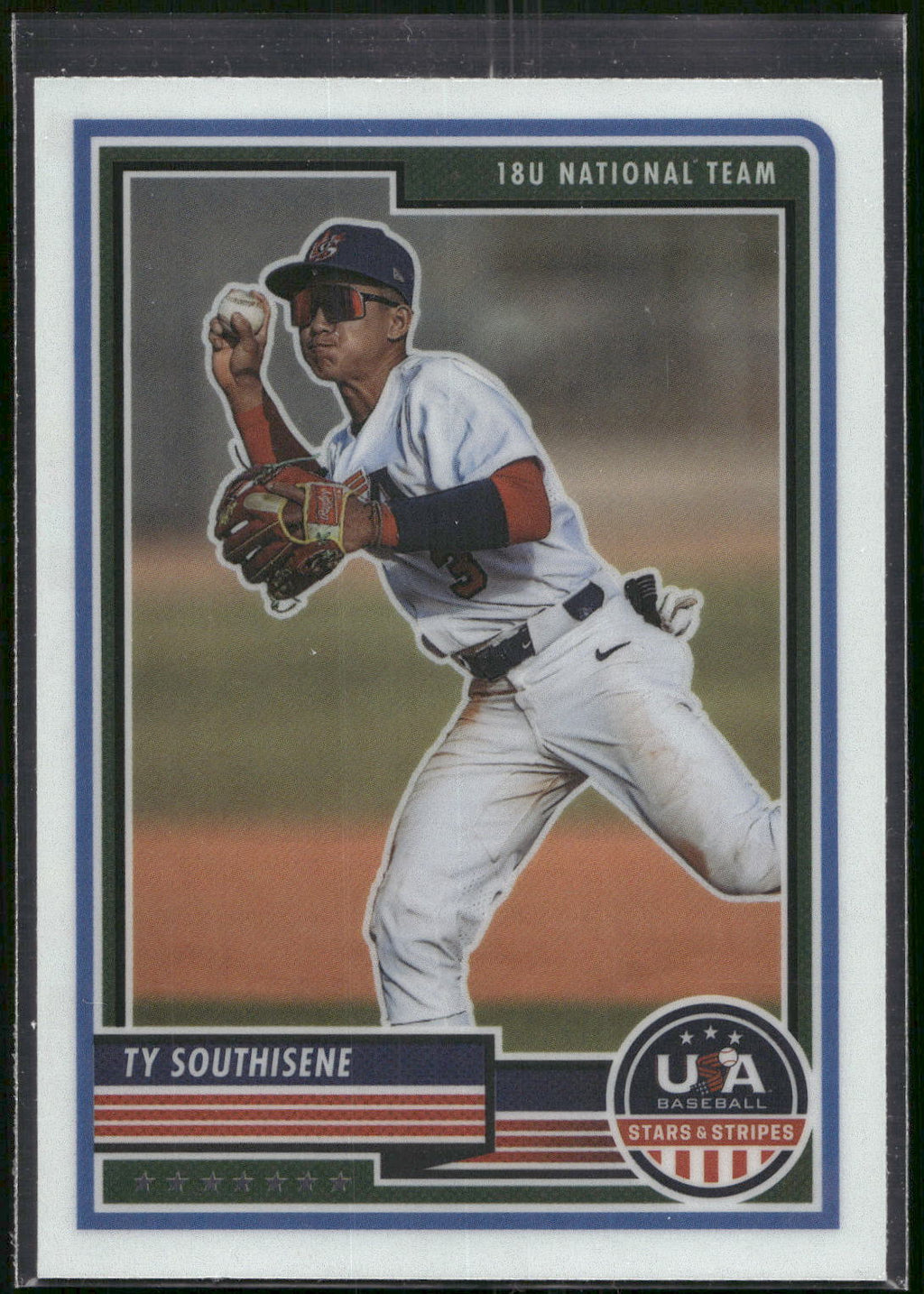 2023 Panini Stars & Stripes USA Baseball #16 Ty Southisene