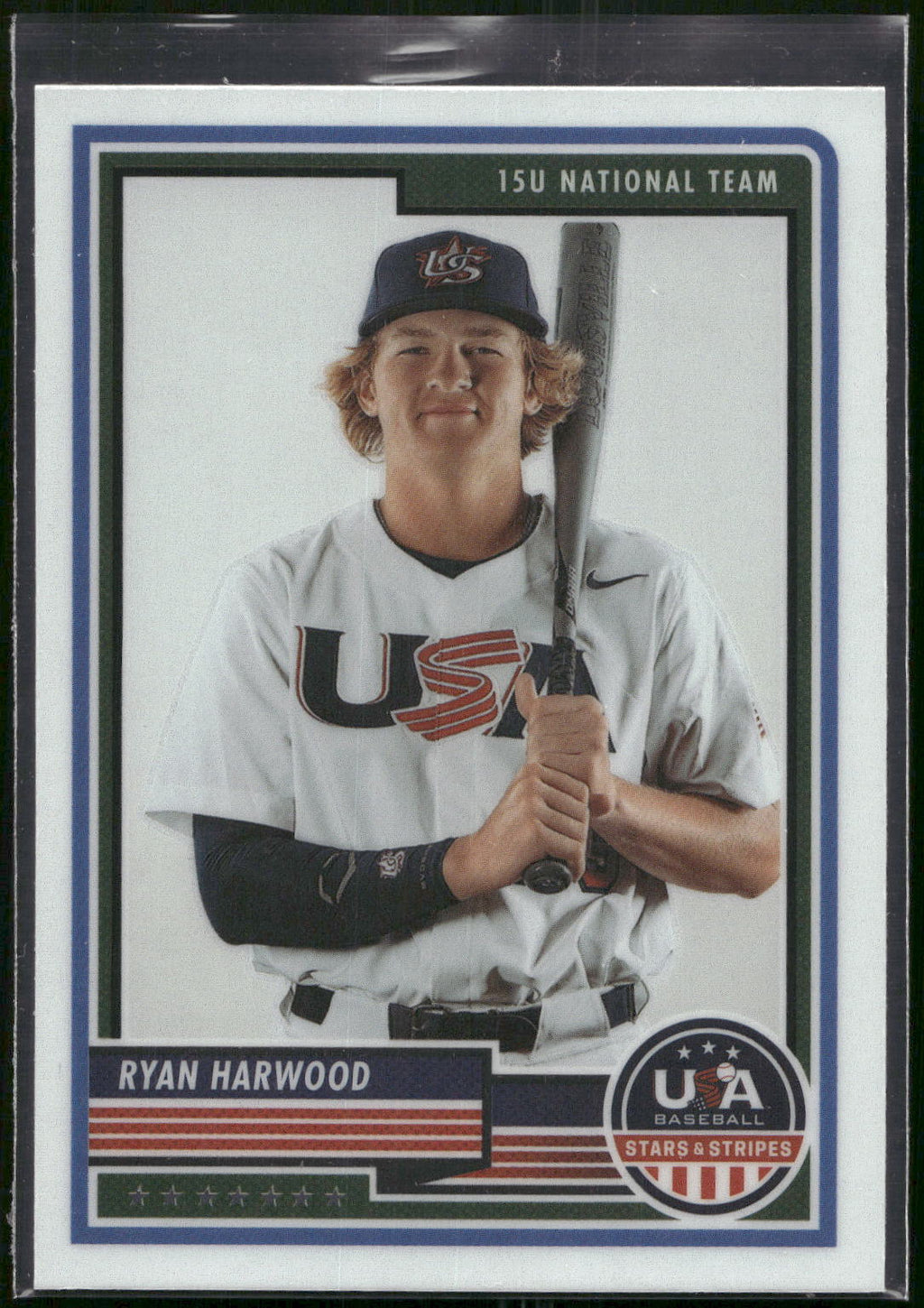 2023 Panini Stars & Stripes USA Baseball #29 Ryan Harwood