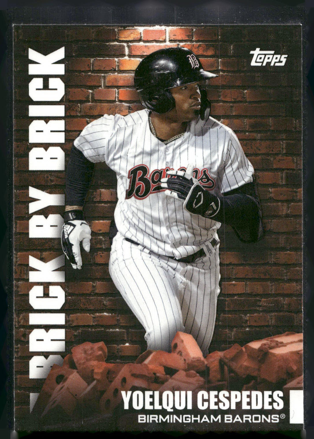 2022 Topps Pro Debut #BB-9 Yoelqui Cespedes Brick by Brick