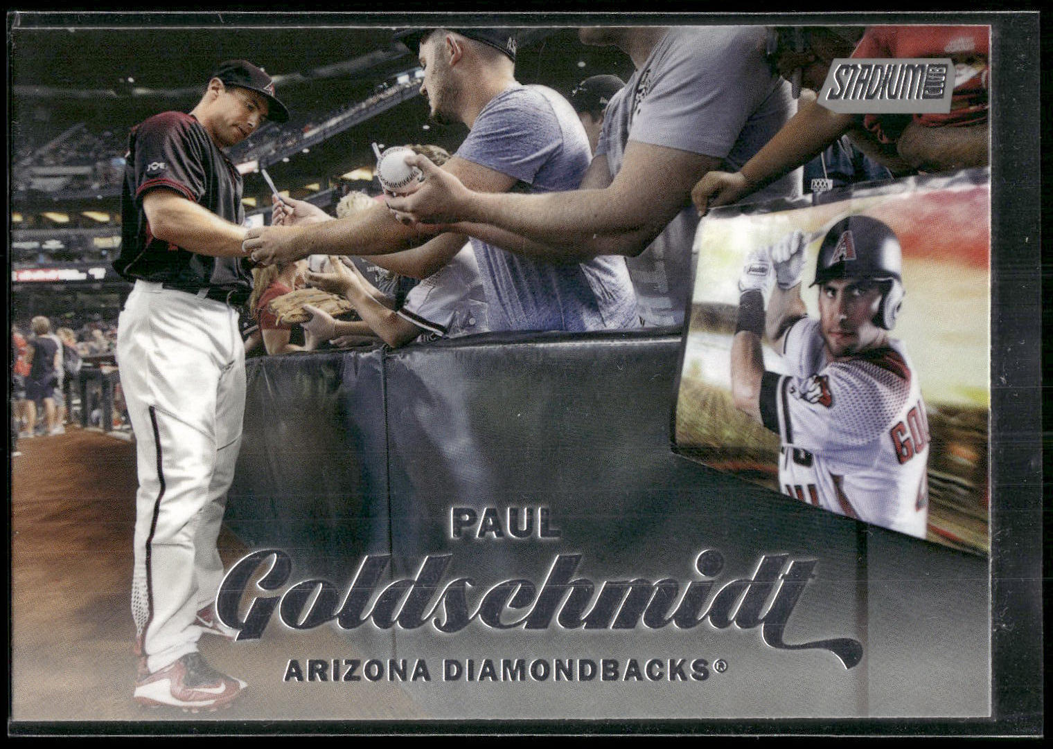 2017 Stadium Club #99 Paul Goldschmidt