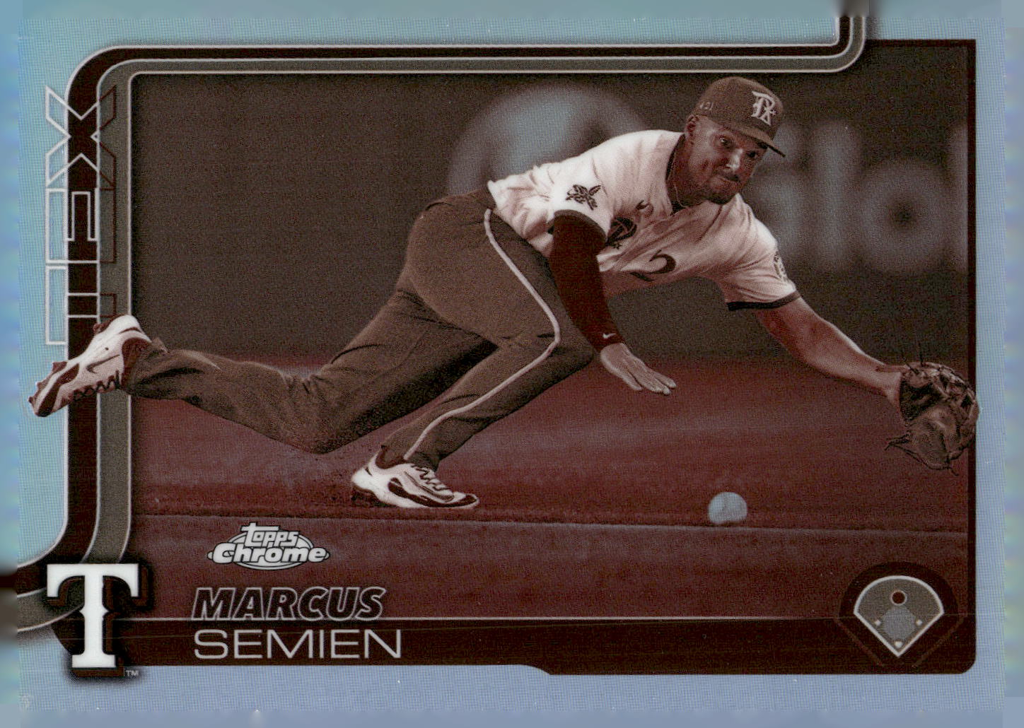 2025 Topps Chrome #27 Marcus Semien Sepia Refractors