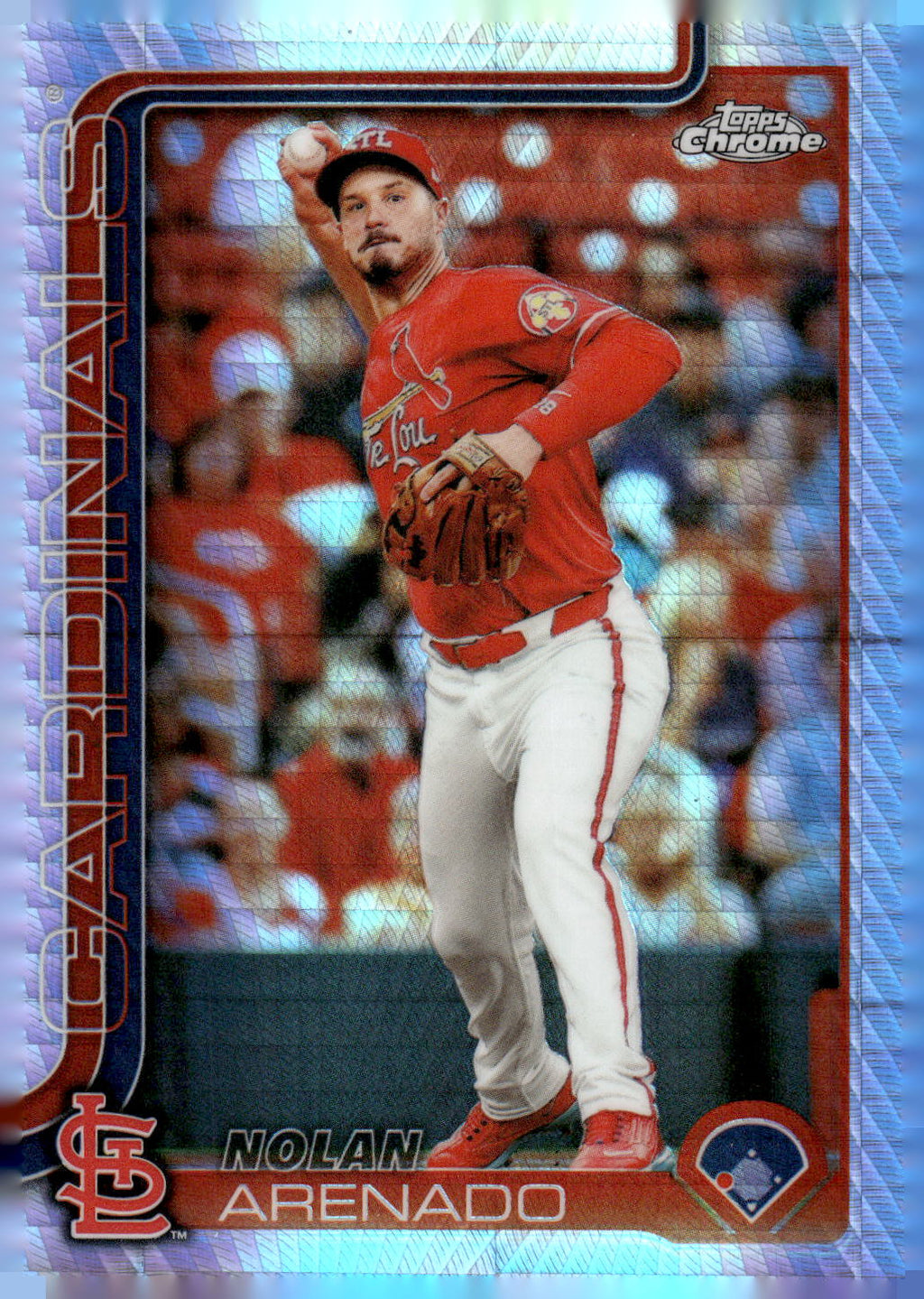 2025 Topps Chrome #14 Nolan Arenado Refractors