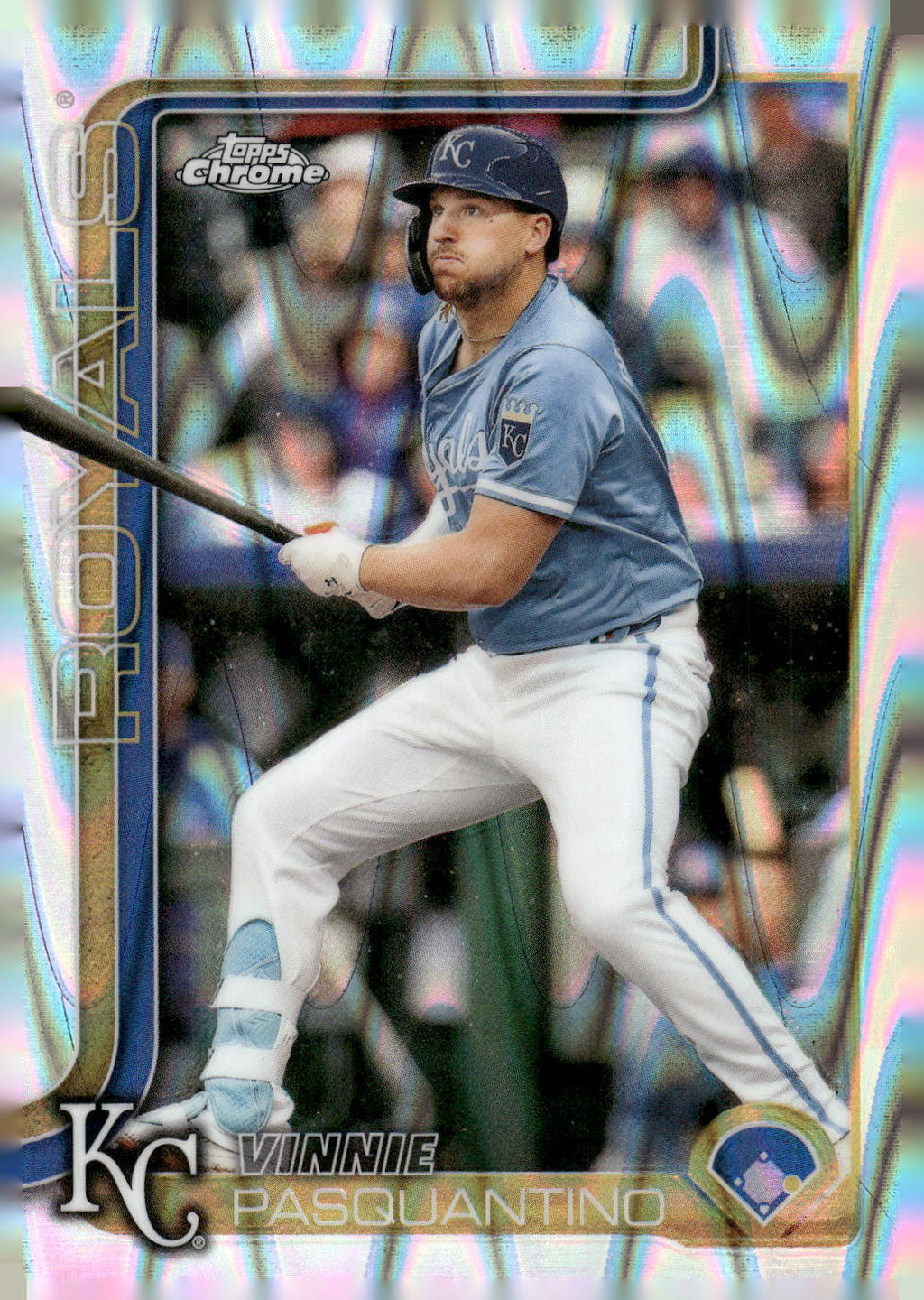 2025 Topps Chrome #165 Vinnie Pasquantino Refractors